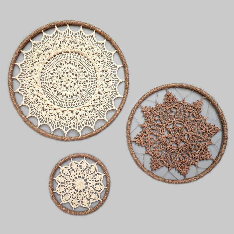 دیوارکوب بافتنی